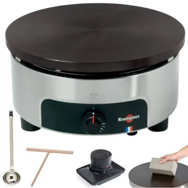 Crêpière à gaz + kit complet