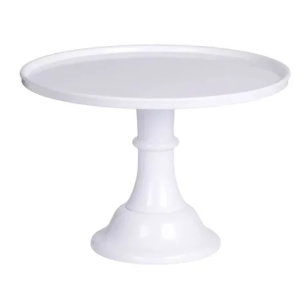 Présentoir à gâteaux blanc