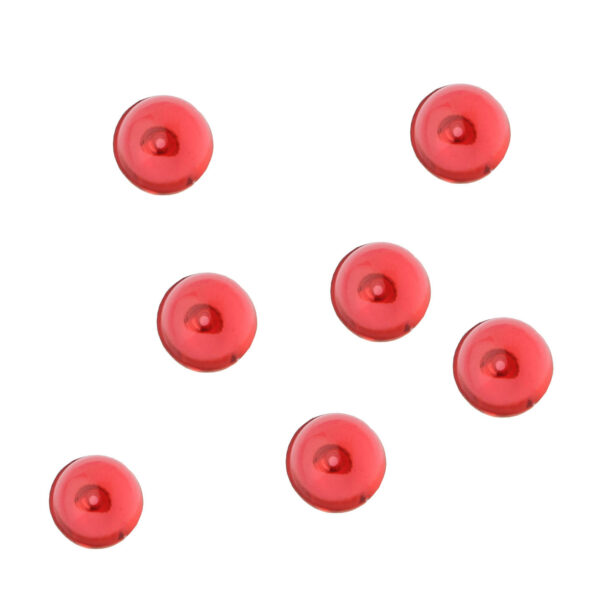 Perles de pluie rouge