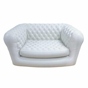 Canapé gonflable Chesterfield blanc